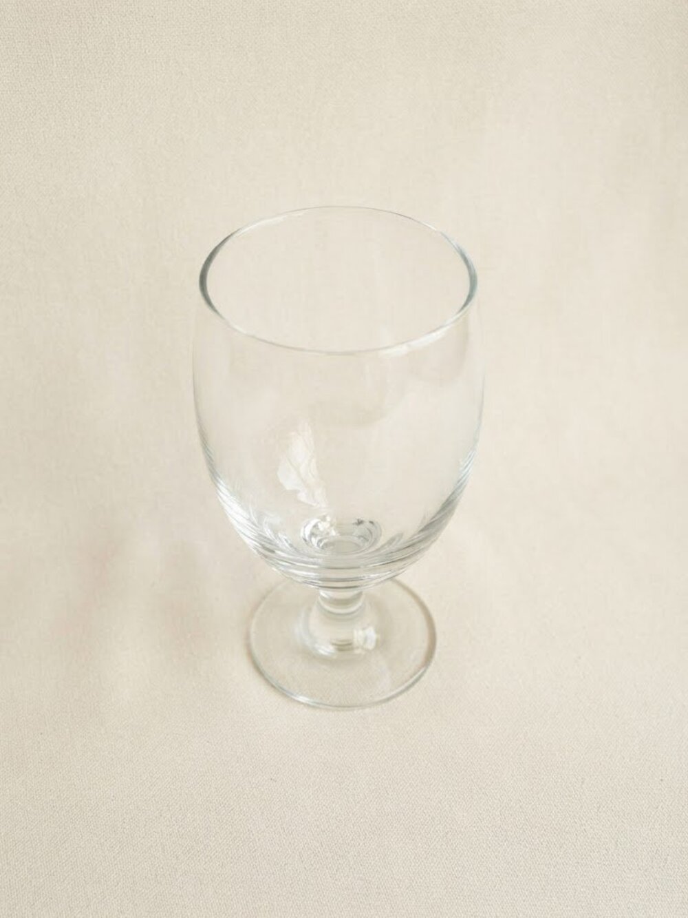 Clear Glass Goblet Stemmed Water Wine Glass 7 Inch Drinkware Barware